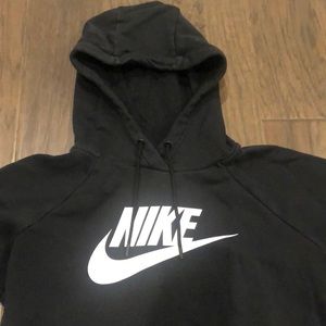 Womens Nike hoodie, black, size medium